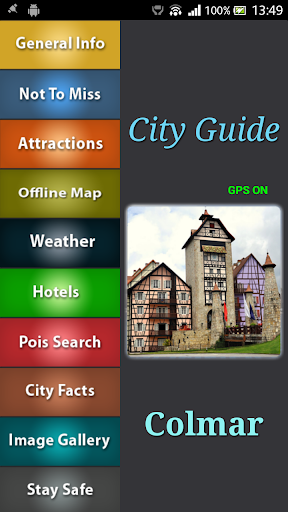 Colmar Offline Map Guide