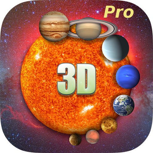 Solar System 3D Pro LOGO-APP點子