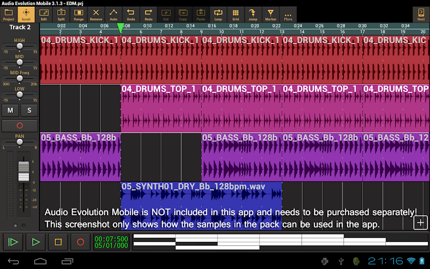 EDM Volume 1 for AEMobile Screen 2