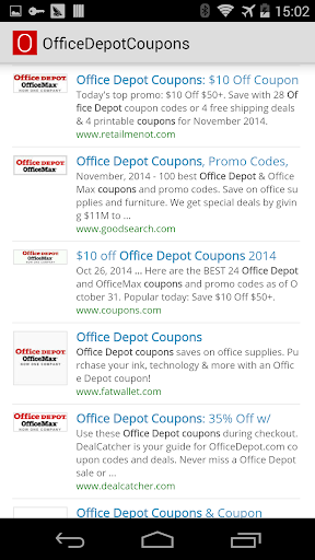 【免費購物App】Office Depot Coupons-APP點子