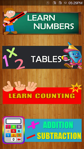 Learn Maths- Tables Counting