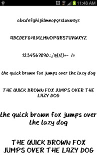 Write Fonts for FlipFont free