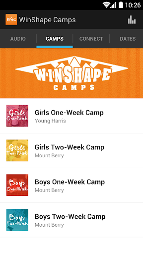 WinShape Camps