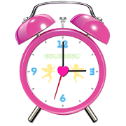 Pink Alarm Clock  Icon