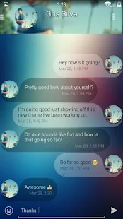 Evolve SMS Theme - BH Dip 3 - screenshot thumbnail