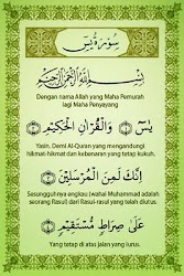Surah Yasin Dan Terjemahan