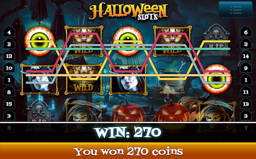 Android application Halloween Slot Machines Pokies screenshort