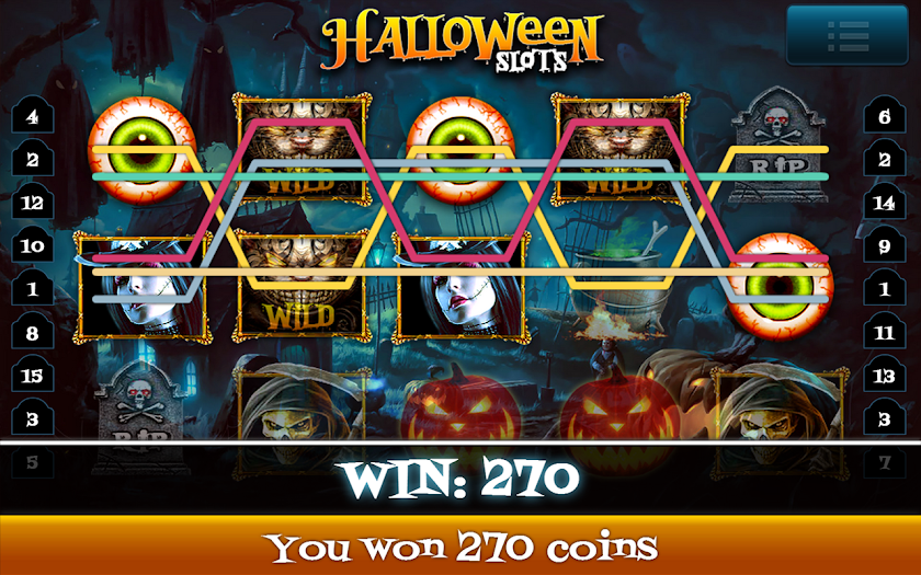 Halloween Slot Machines Pokies Screen 1