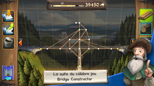 Capture d'ecran de l'application Android Bridge Constructor Medieval