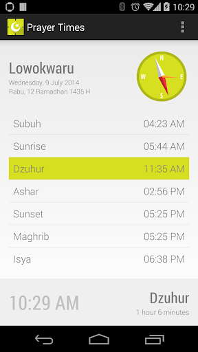 Prayer Times