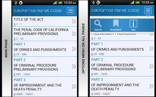 【免費書籍App】California Penal Code-APP點子