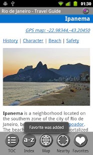 Rio de Janeiro - Guide & Map Screenshots 5