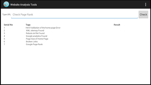 Website Analysis Tools