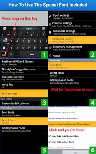 GO Keyboard Pink Zebra Screenshots 14