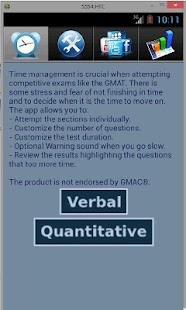 The EXAM Timer (GMAT/GRE/CAT) Screenshots 0