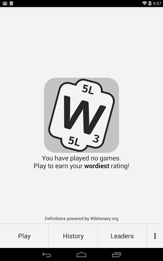    Wordiest- screenshot  