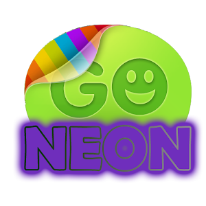 Purple neon theme GO SMS Pro.apk 1.08