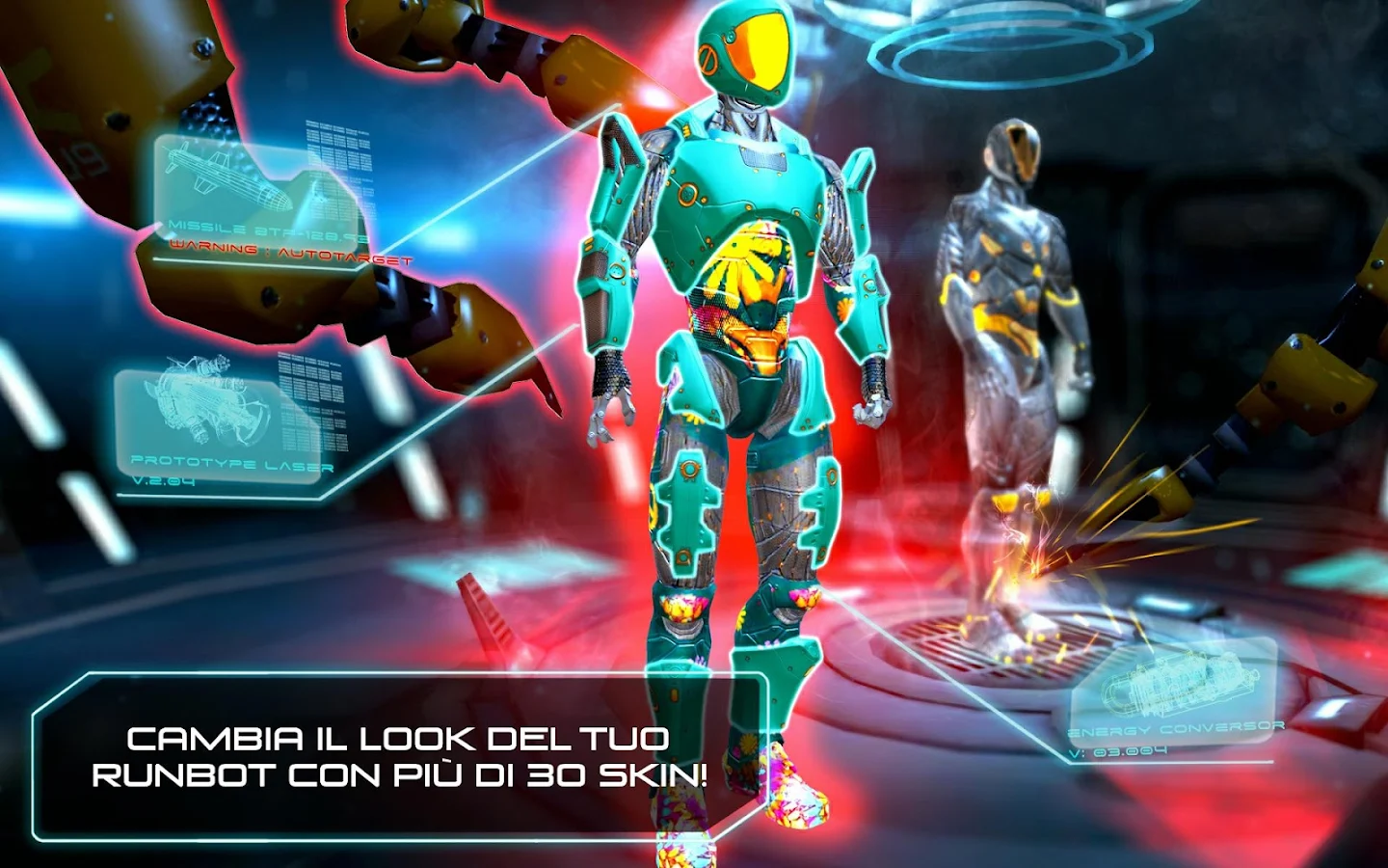  RunBot, impressionante e affascinante endless runner robotico per Android