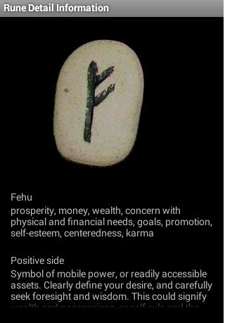Android application Heart Of Odin Pro Divination screenshort