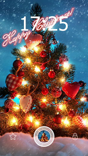 Merry Christmas Lockscreen