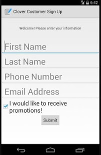 How to mod Clover Customer Sign Up 1.2 apk for bluestacks