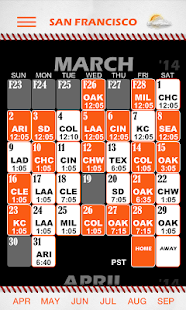 Baseball Pocket Sked - Giants Screenshots 7