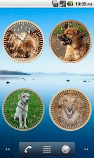 How to get Dog 3 Labrador Analog Clock 1.0 apk for android