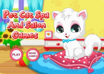 Pet Cat Spa And Salon Games HD Screenshots 6