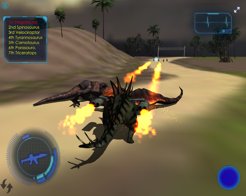 Dino Racing 3D Screen 3