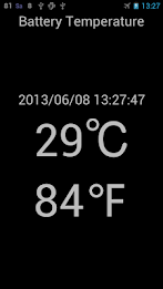 Battery Temperature by oxdb.net poster 1