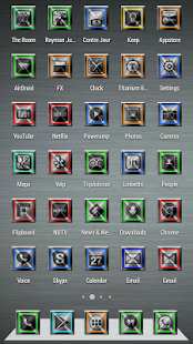 Metallon Theme 1200+ Icon Pack - screenshot thumbnail