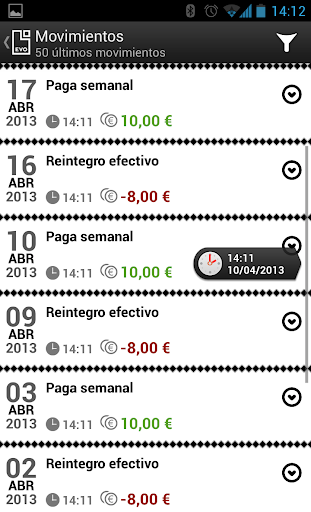 EVO Banco móvil