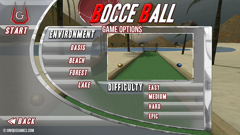 Bocce Ball Screen 2