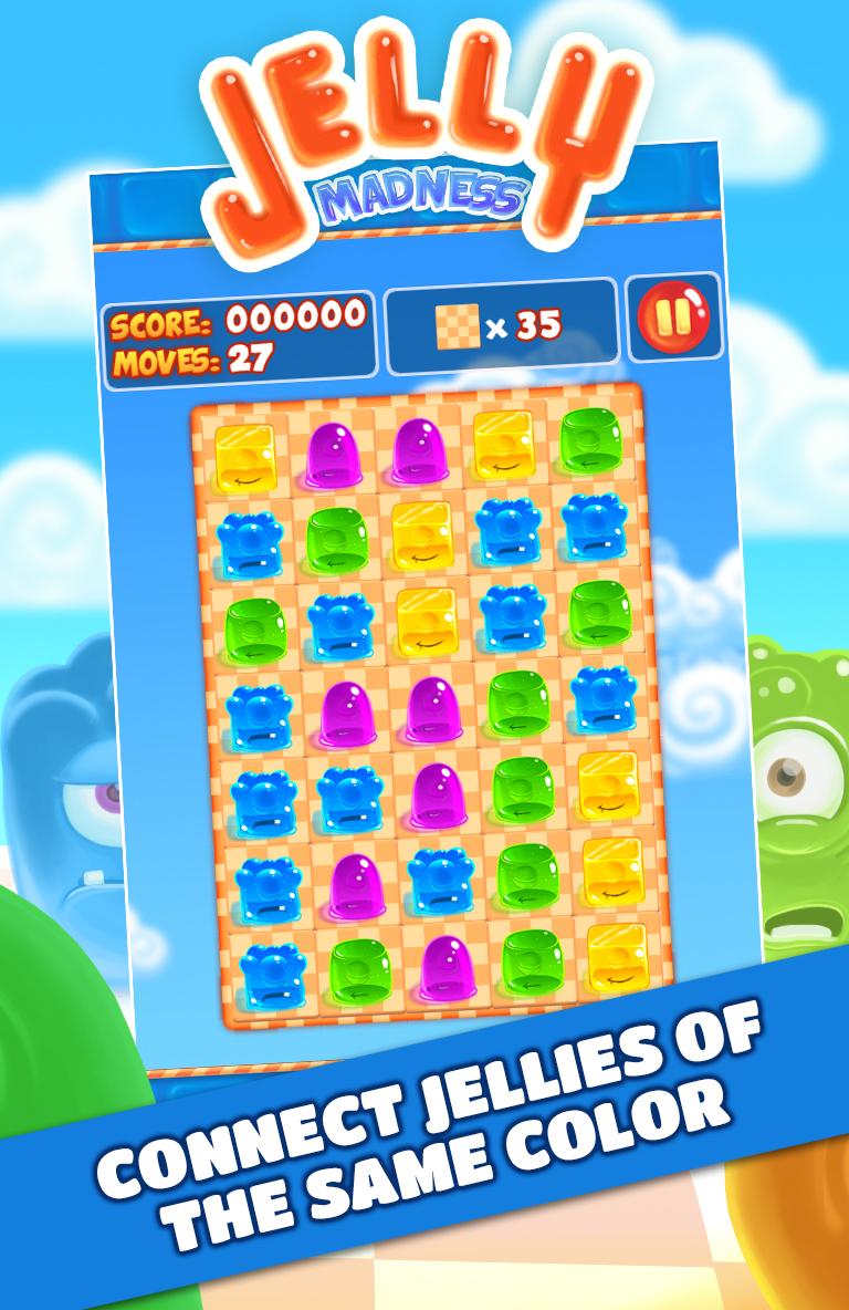 Android application Jelly Madness screenshort