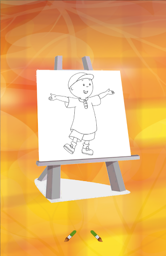 【免費家庭片App】Caillou Coloring Book-APP點子