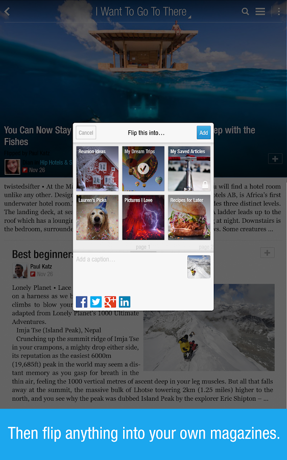 Flipboard: Your News Magazine - screenshot