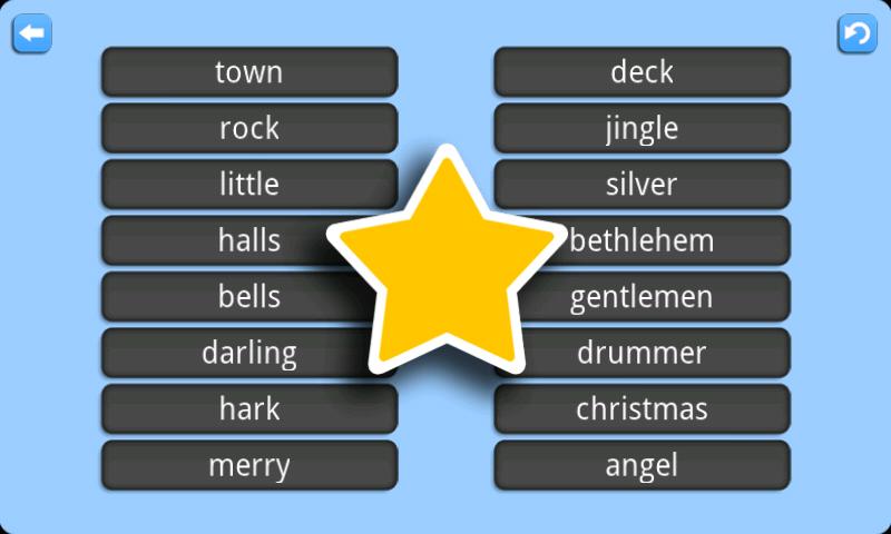 Word to Word Seasons Screen 2