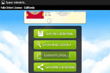 Driver License Generator Pro Screenshot