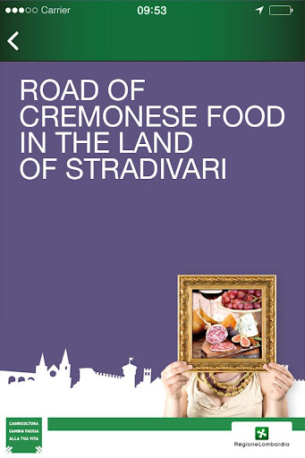Road of Cremonese food