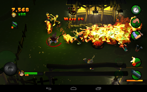 Burn Zombie Burn v1.2.0 APK + DATA