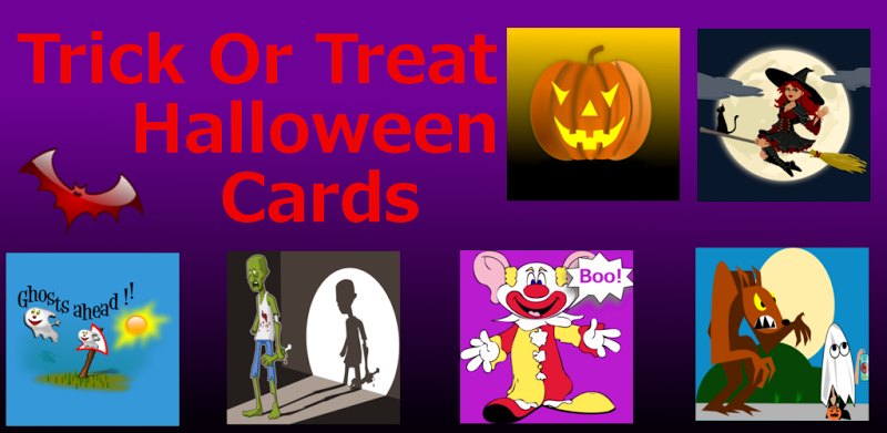 Trick or Treat Halloween Cards