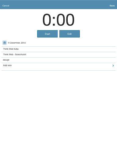 【免費生產應用App】SalesAssist Timetracker-APP點子