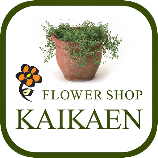 福井市のフラワーショップ KAIKAEN LOGO-APP點子