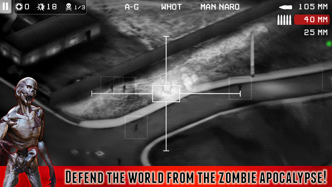    Zombie Gunship Free- screenshot  