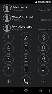 Free exDialer i7.1 Dark theme APK for PC