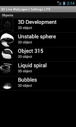 3D animated wallpaper. LITE poster 1