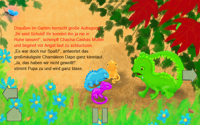Chacha-Casha, the Chameleon(I) Screen 2