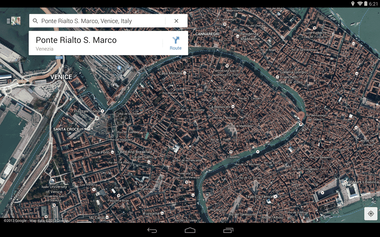 Maps - screenshot