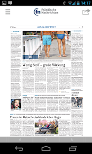 Fränkische Nachrichten Screenshots 0