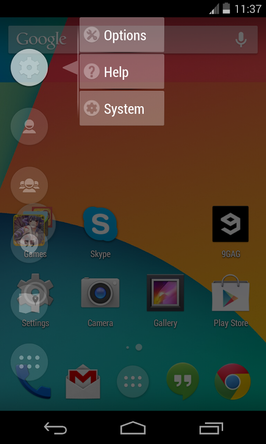 SAO KitKat Theme - screenshot